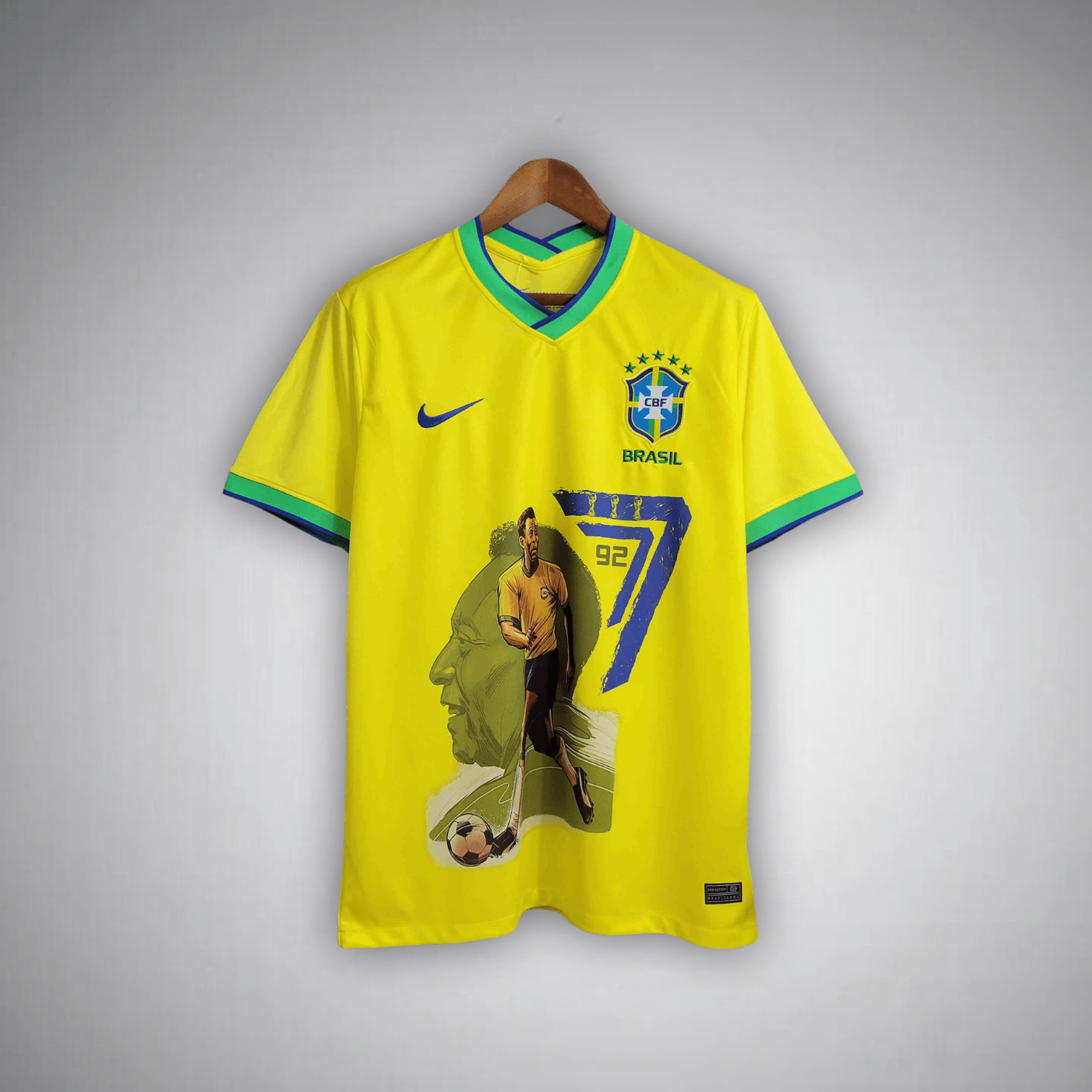 Brazil "Pele 77/92" Premium Kit - FutKulture