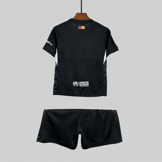 Barcelona Black Goalkeeper Kids Size Kit