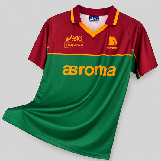 AS Roma 1995/96 Men’s Retro Pre-Match Football Kit