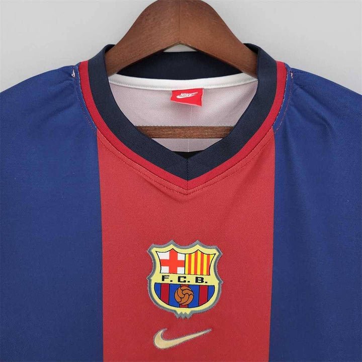 FC Barcelona 1998-1999 Retro Home Kit - FutKulture