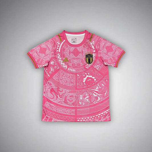 Italy "Stili di Roma" Premium Black Kit - FutKulture