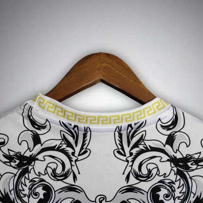 Italy "Versace" Premium White Kit - FutKulture