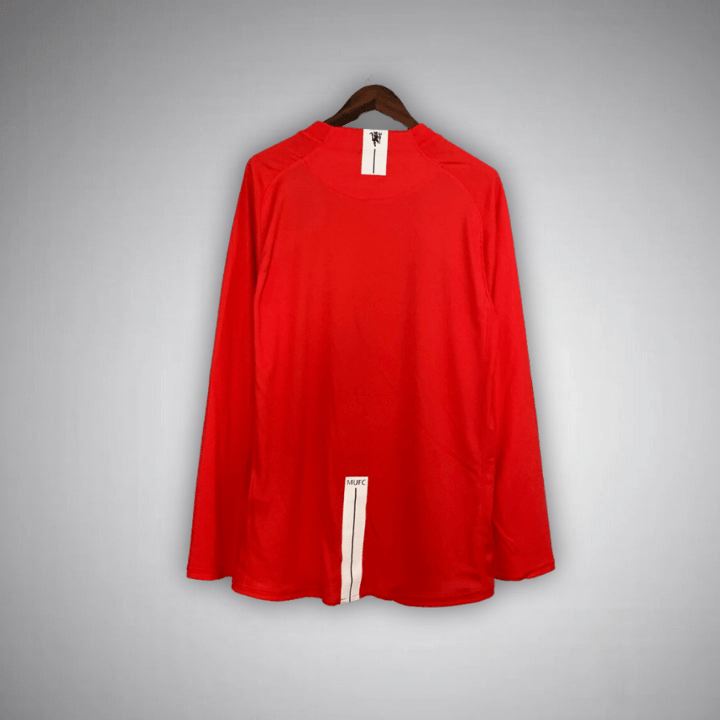 Manchester United 2007-2008 Home Kit - FutKulture