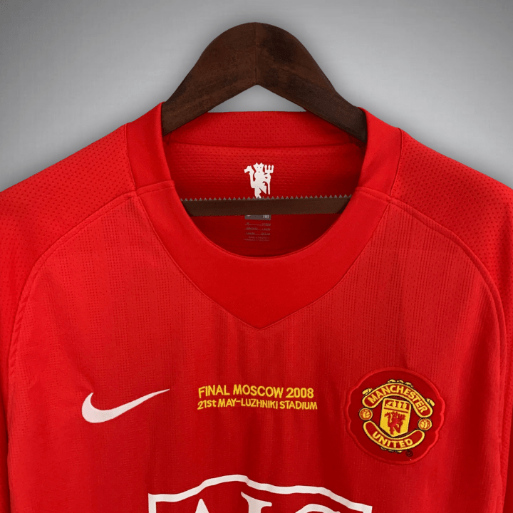 Manchester United 2007-2008 Home Kit - FutKulture