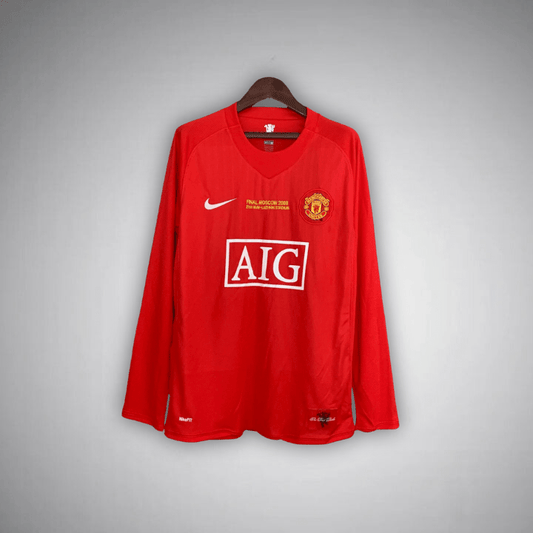 Manchester United 2007-2008 Home Kit - FutKulture
