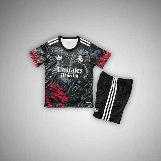 Real Madrid "Devil's Eye" Premium Kids Size Kit - FutKulture