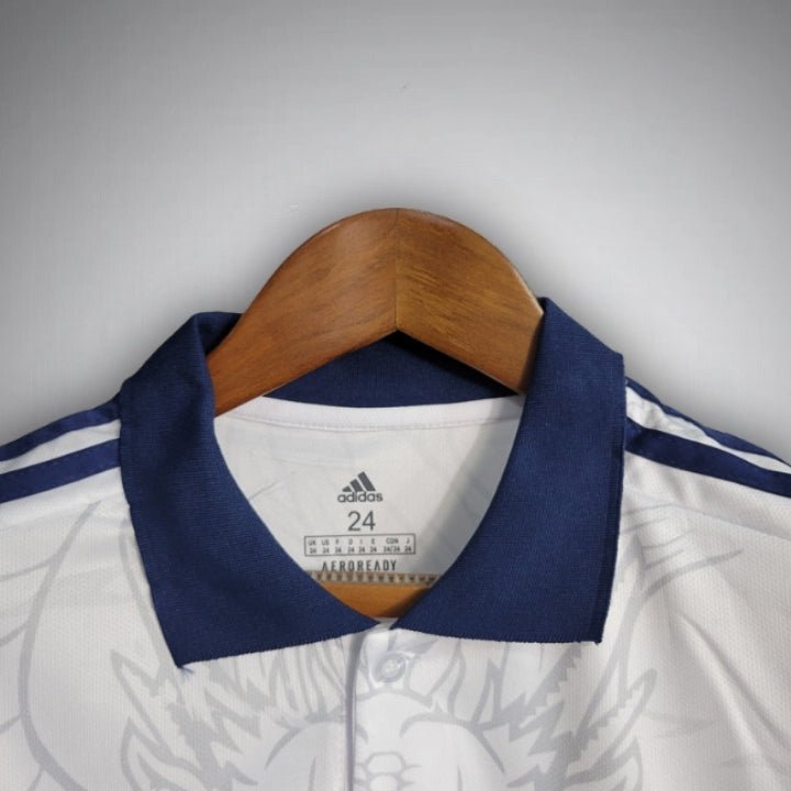 Real Madrid Dragon Blanco Premium Kids Size Kit - FutKulture