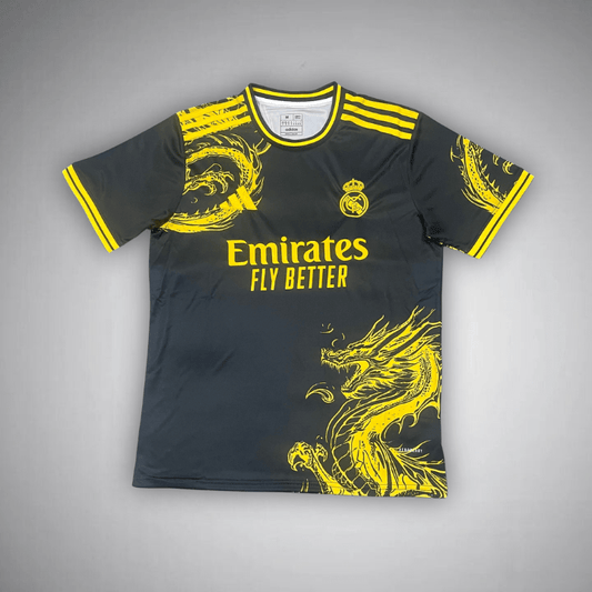 Real Madrid "Golden Falkor" Premium Kit - FutKulture