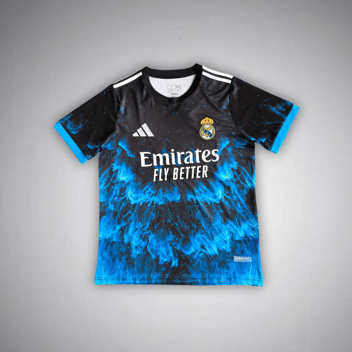 Real Madrid "Lightning Sky" Premium Kit - FutKulture