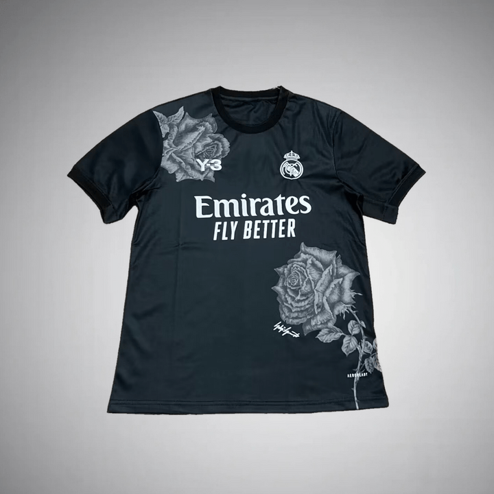 Real Madrid x Y3 4th Black Kit - FutKulture
