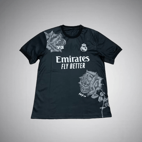 Real Madrid x Y3 4th Black Kit - FutKulture