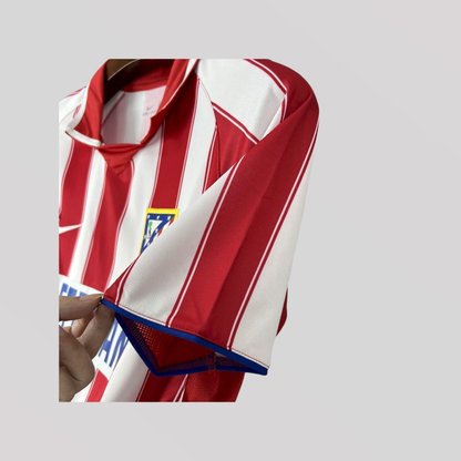 Atlético Madrid 2003/04 Home Retro Football Kit