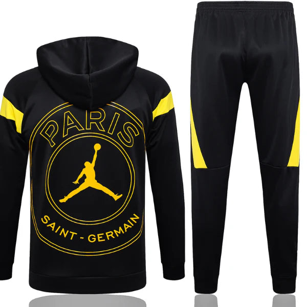 PSG Black and Yellow Premium Tracksuit