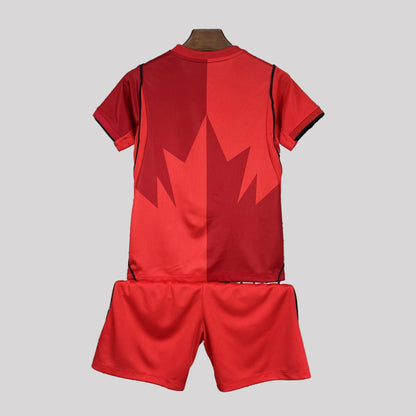 2026 Canada Home World Cup Kids Size Kit