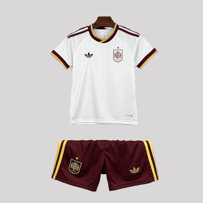 2026 Spain Away World Cup Kids Size Kit