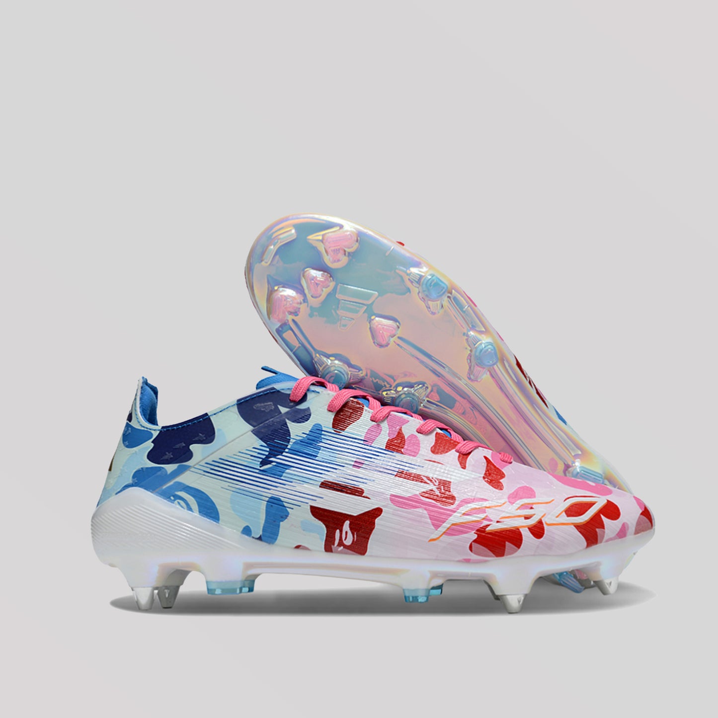 F50 X Bape “Pink & Blue”
