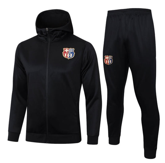 FC Barcelona Black Premium Tracksuit