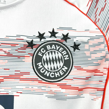 2025/2026 Bayern Munchen Away Kids Size Kit