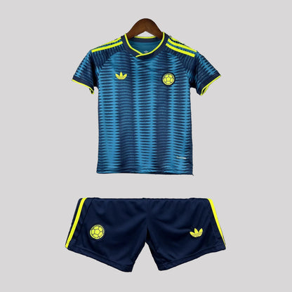 2026 Colombia Away World Cup Kids Size Kit