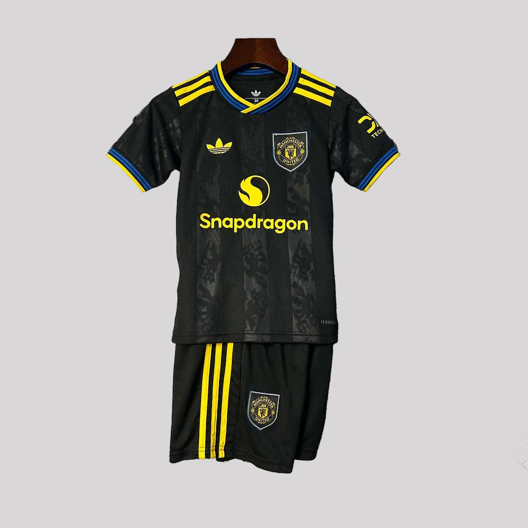 2025/2026 Manchester United Third Away Kids Size Kit