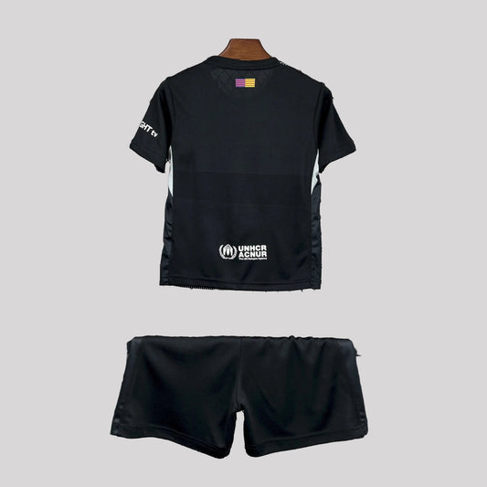 2025/2026 Barcelona Black Goalkeeper Football Kit