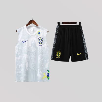 Brazil "Christ The Redeemer" Training Kit - FutKulture