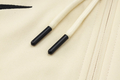 PSG Beige and Dark Blue Premium Tracksuit