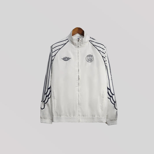 2025/2026 PSG Air Jordan Jacket White Windbreaker