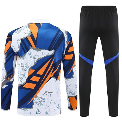 Real Madrid "Azul Reactor" Premium Tracksuit