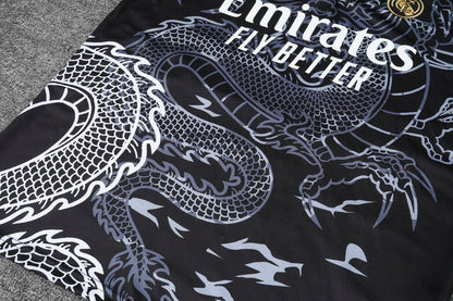 Real Madrid "Dragón Negro" Premium Tracksuit