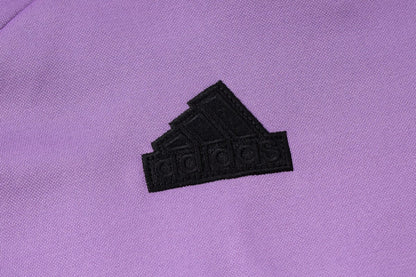 Real Madrid Purple and White Premium Tracksuit