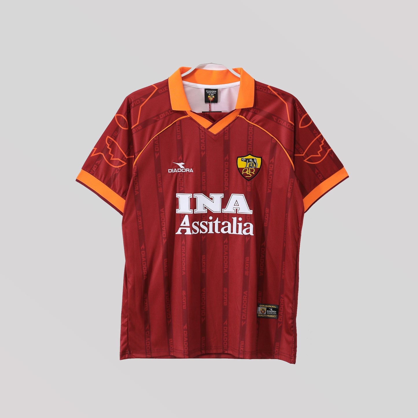 AS Roma 1999/00 Home Kit